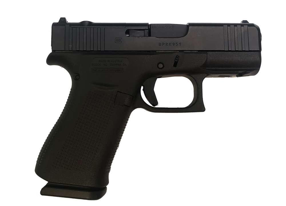 Glock PX4350201FRMOS G43X MOS Sub-Compact 9mm Luger 3.41" 10+1 Black nDLC S-img-1